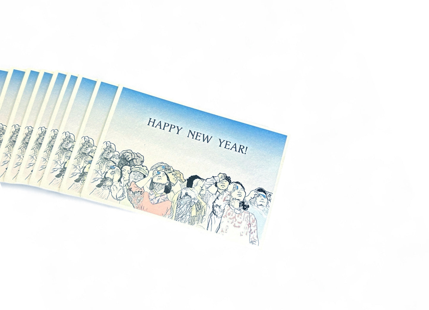 HAPPY NEW YEAR'S POSTCARD