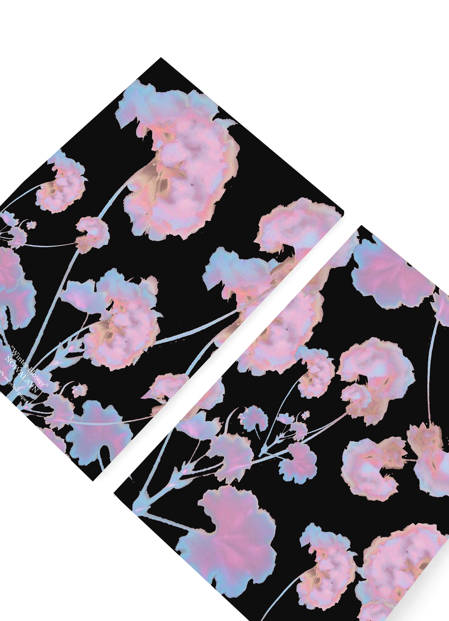 WINTER FLOWER NOTEBOOK