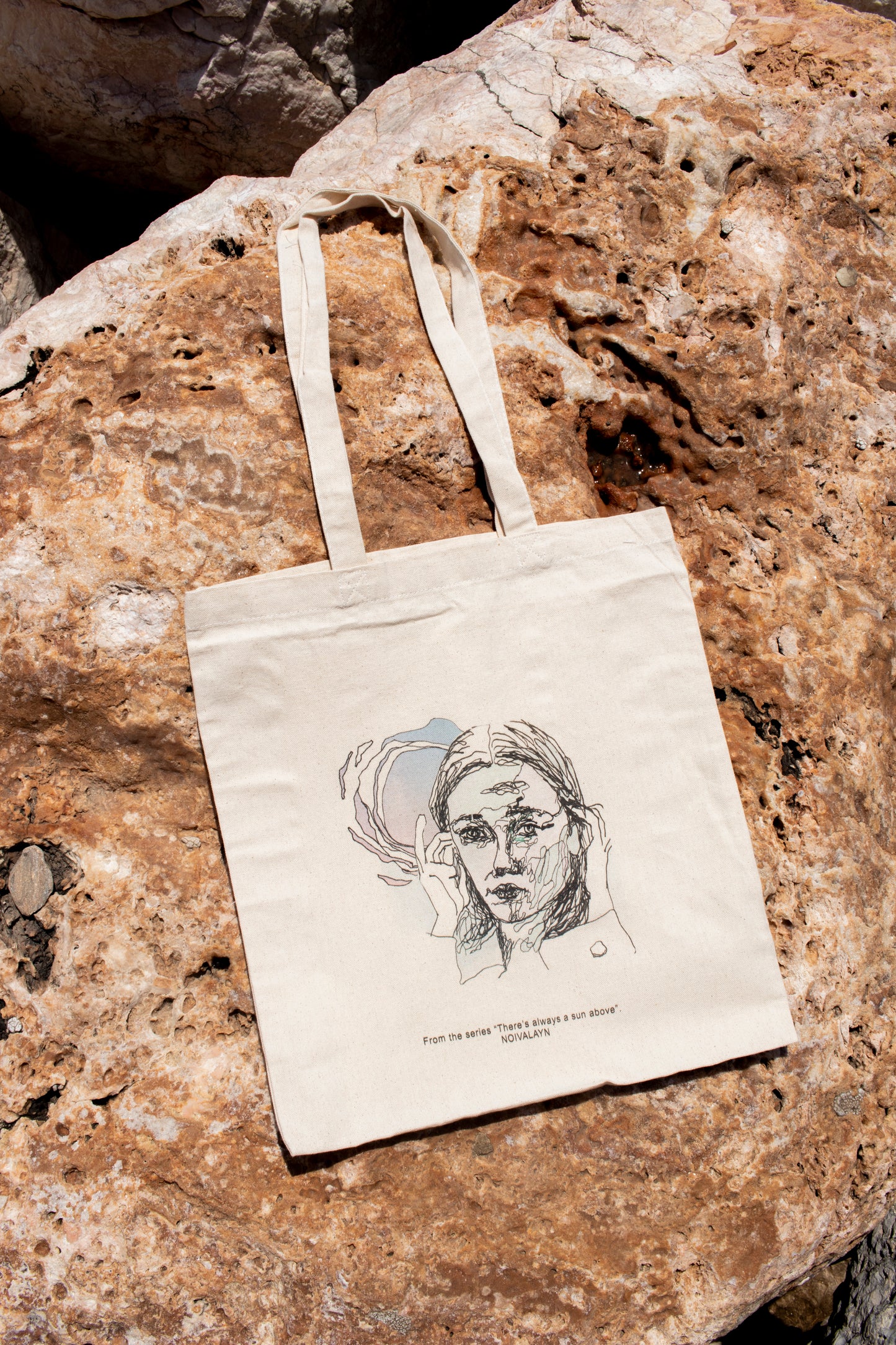 PORTRAIT OF A GIRL TOTE BAG