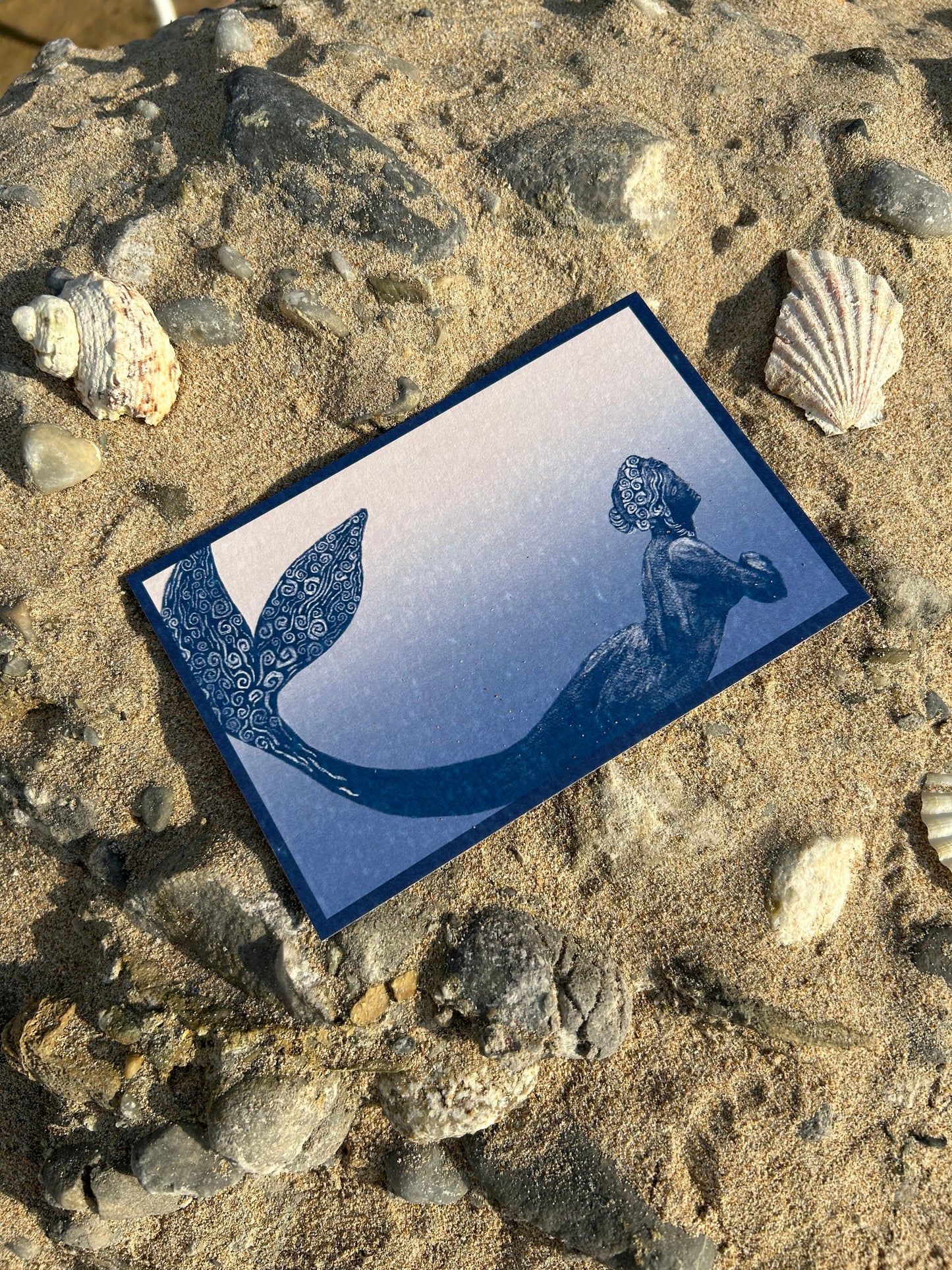 “Mermaids of an Ancient Time” Postcards