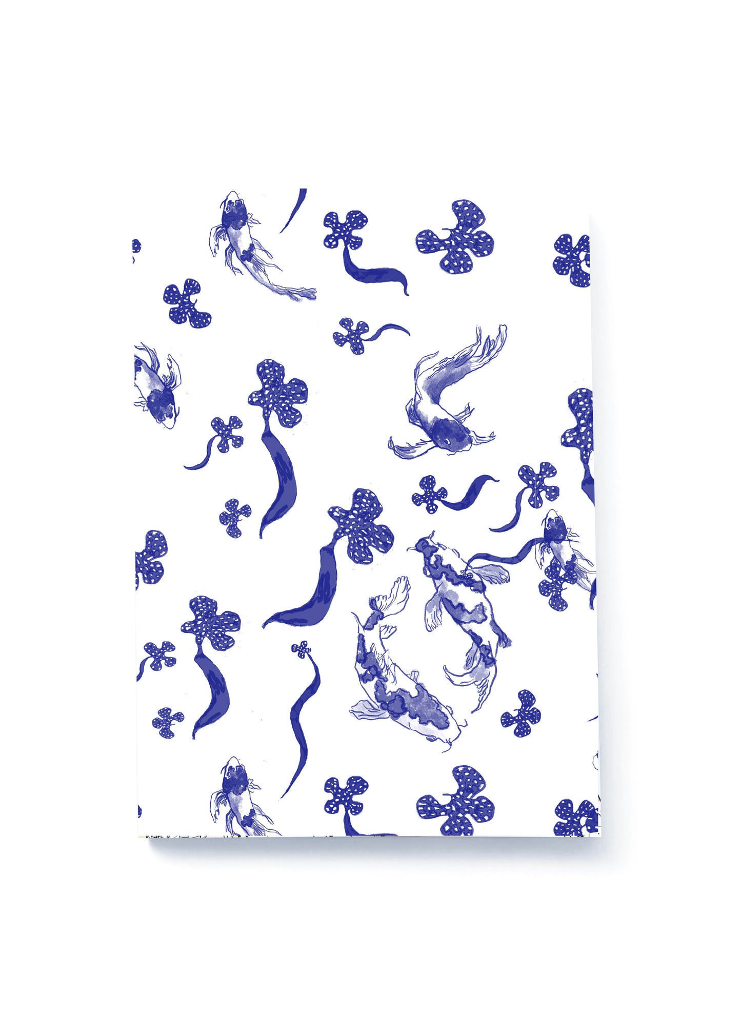 BLUE KOI NOTEBOOK