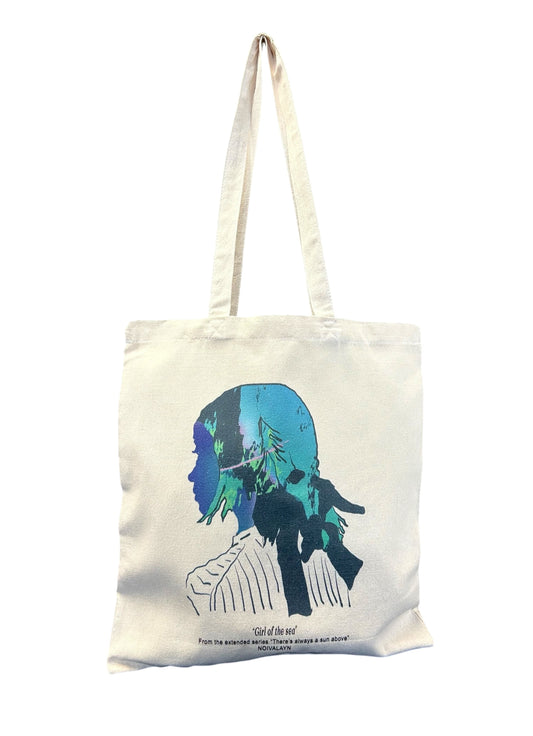 GIRL OF THE SEA TOTE BAG