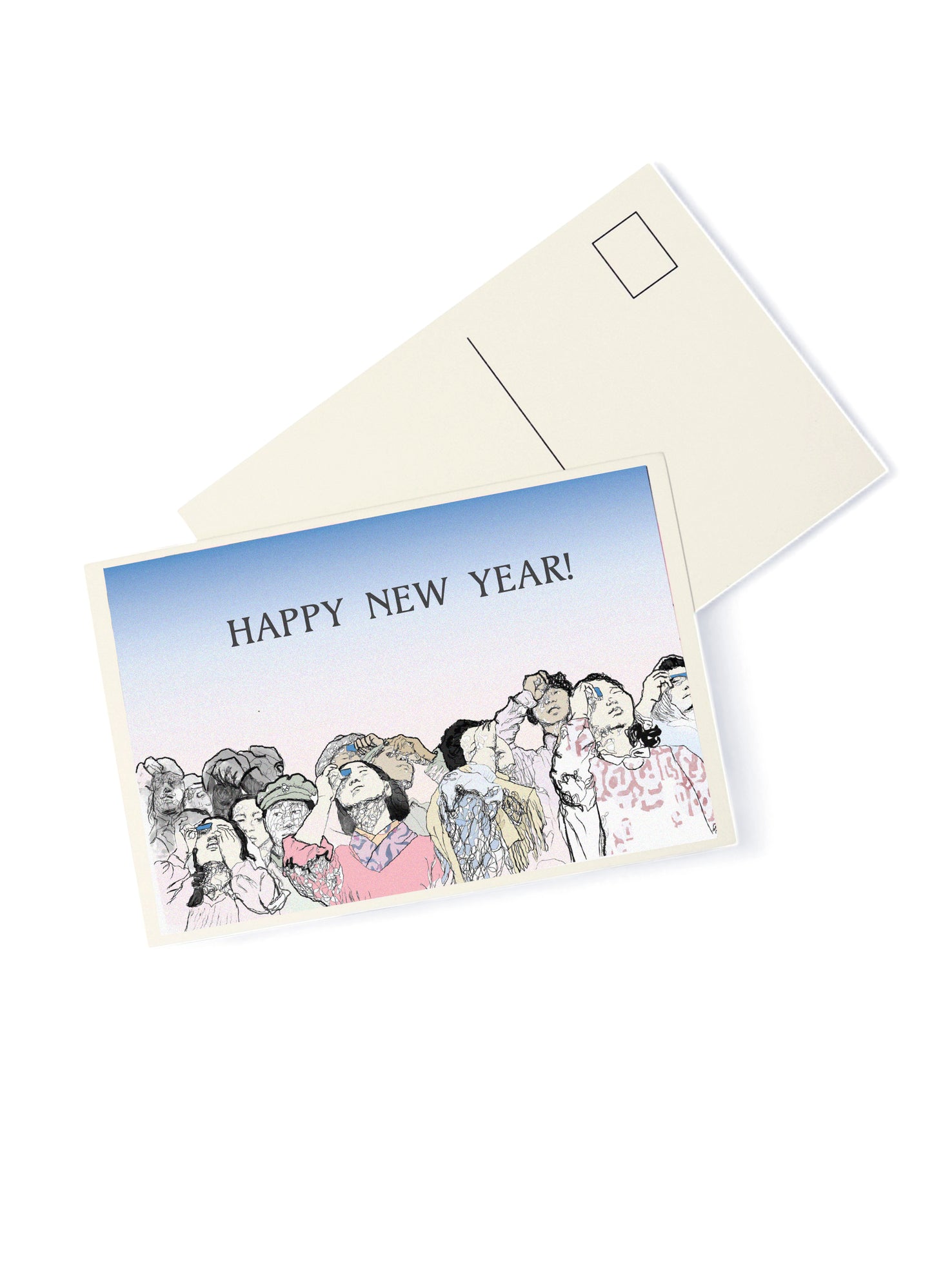 HAPPY NEW YEAR'S POSTCARD