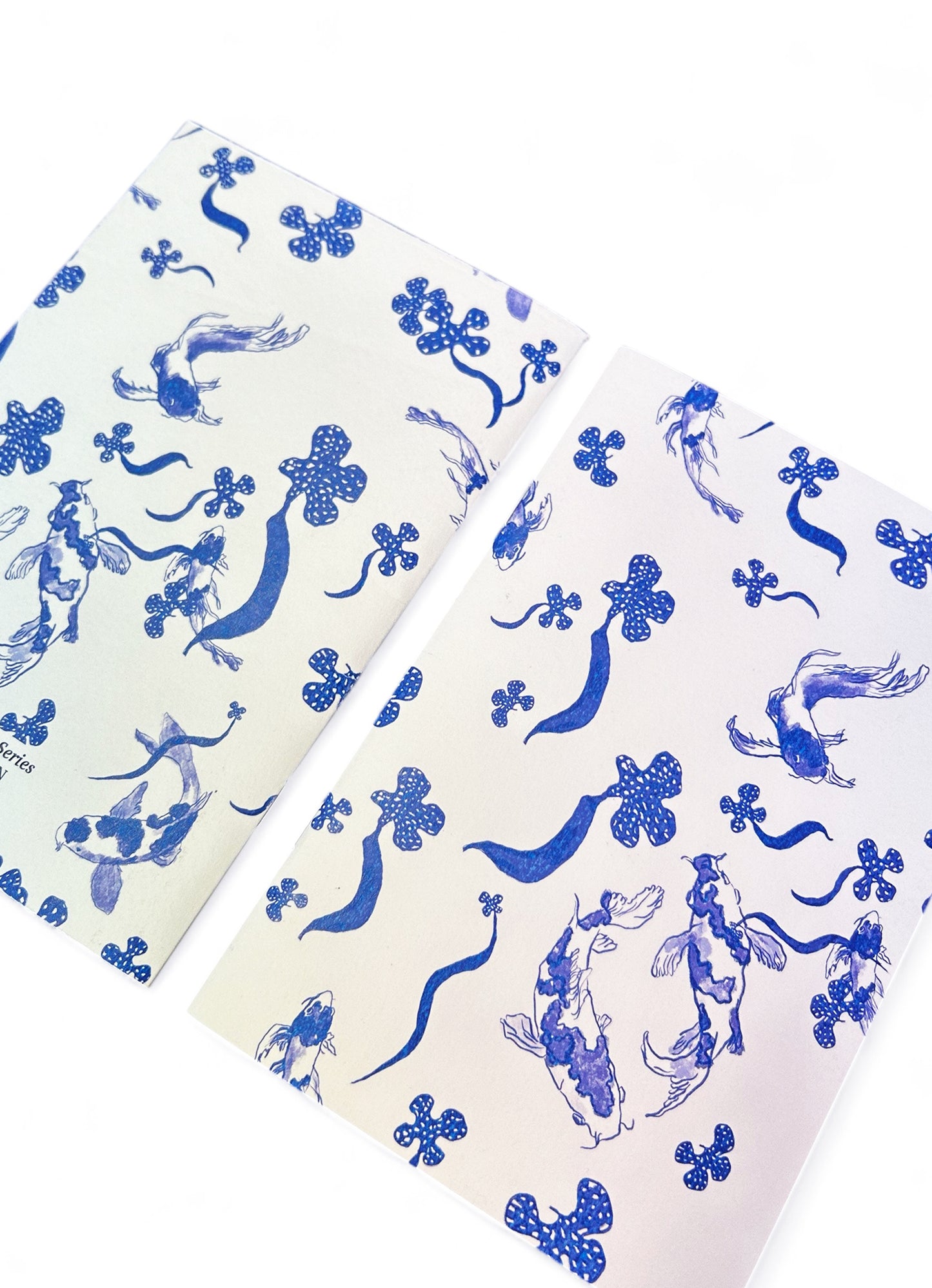 BLUE KOI NOTEBOOK