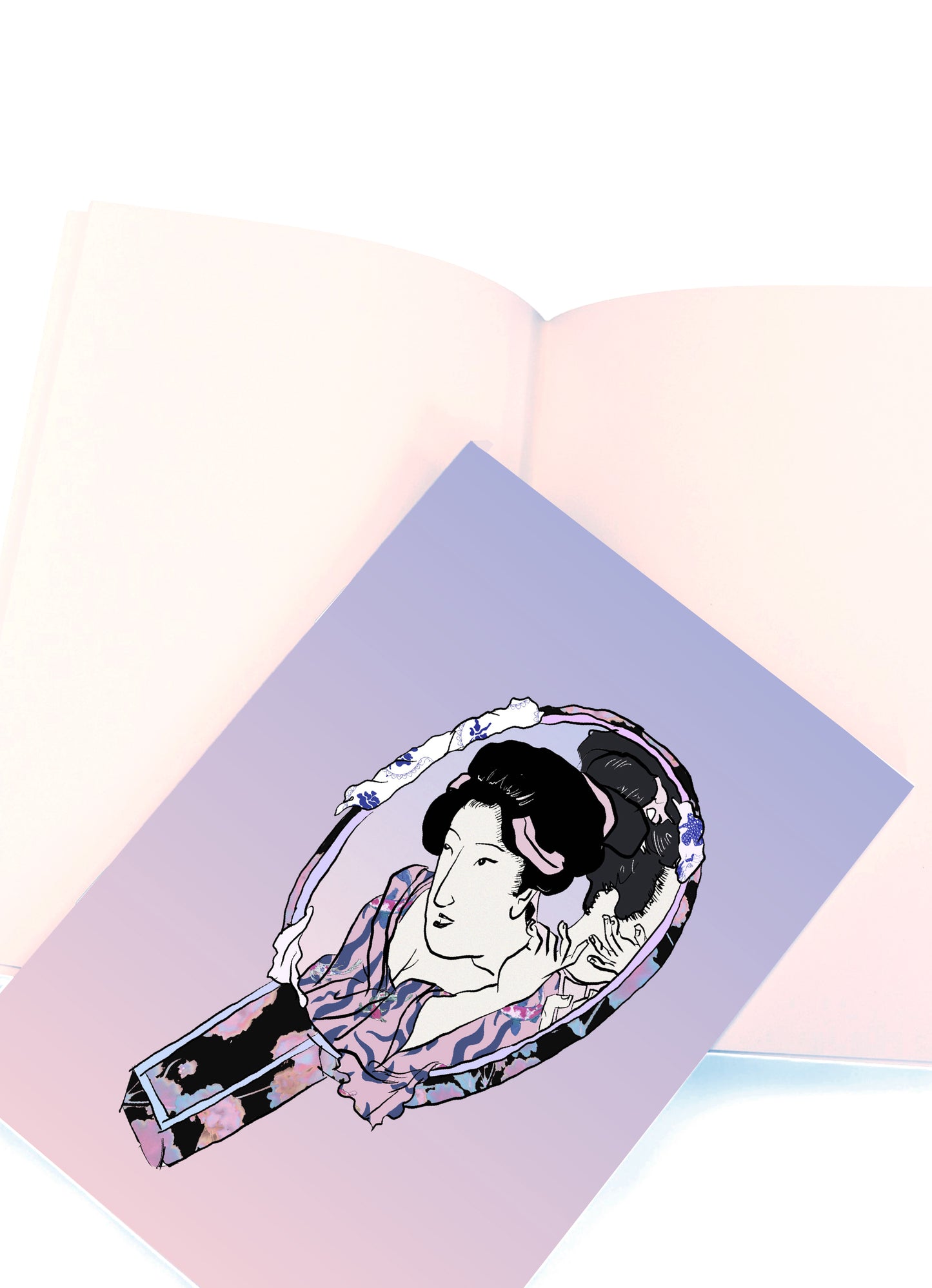 GIRL IN A MIRROR NOTEBOOK (on sale!)