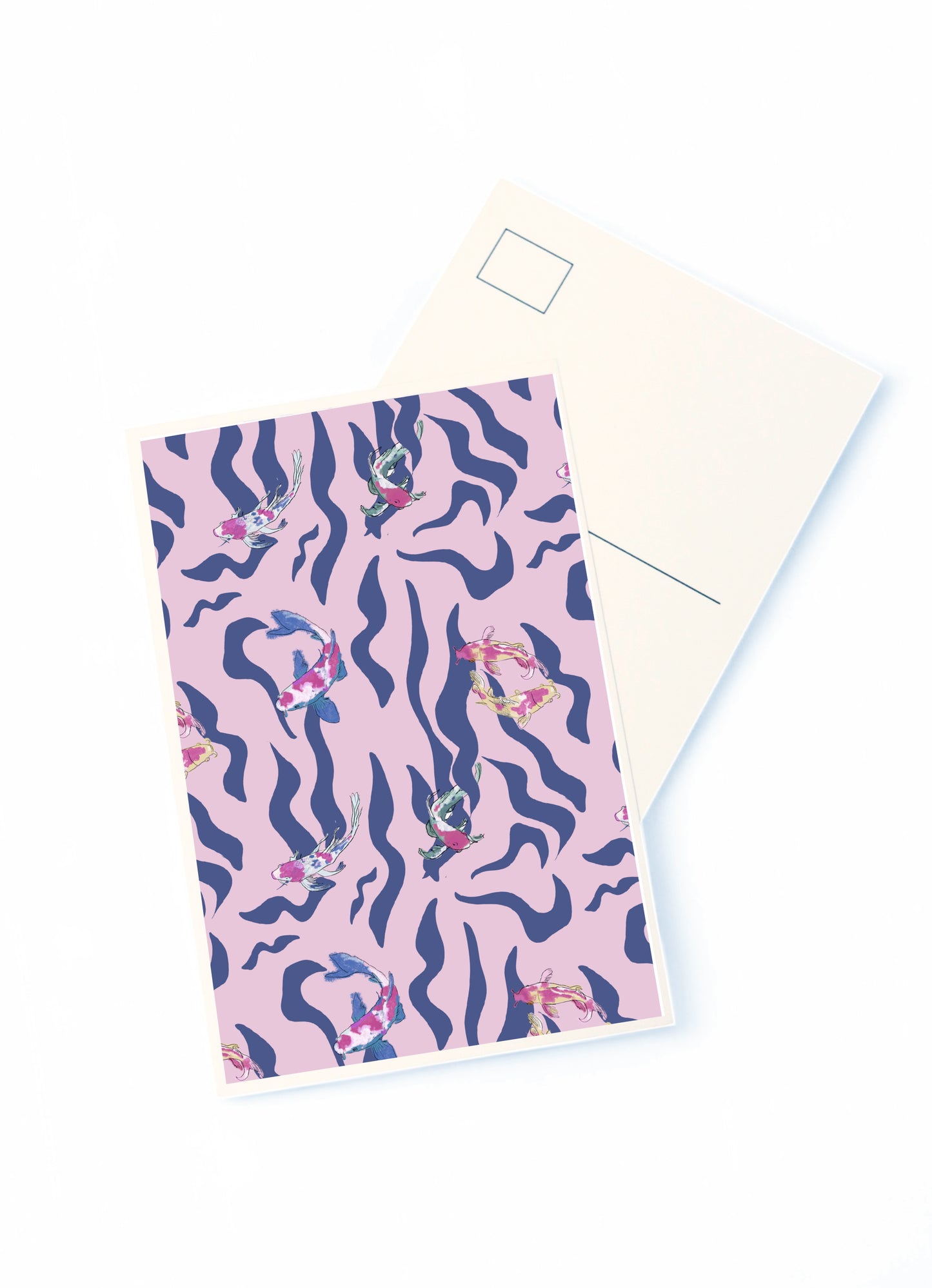 PINK KOI POSTCARD