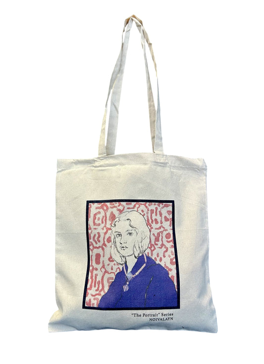 FRAME OF A GIRL WITH A NECKLACE TOTE BAG