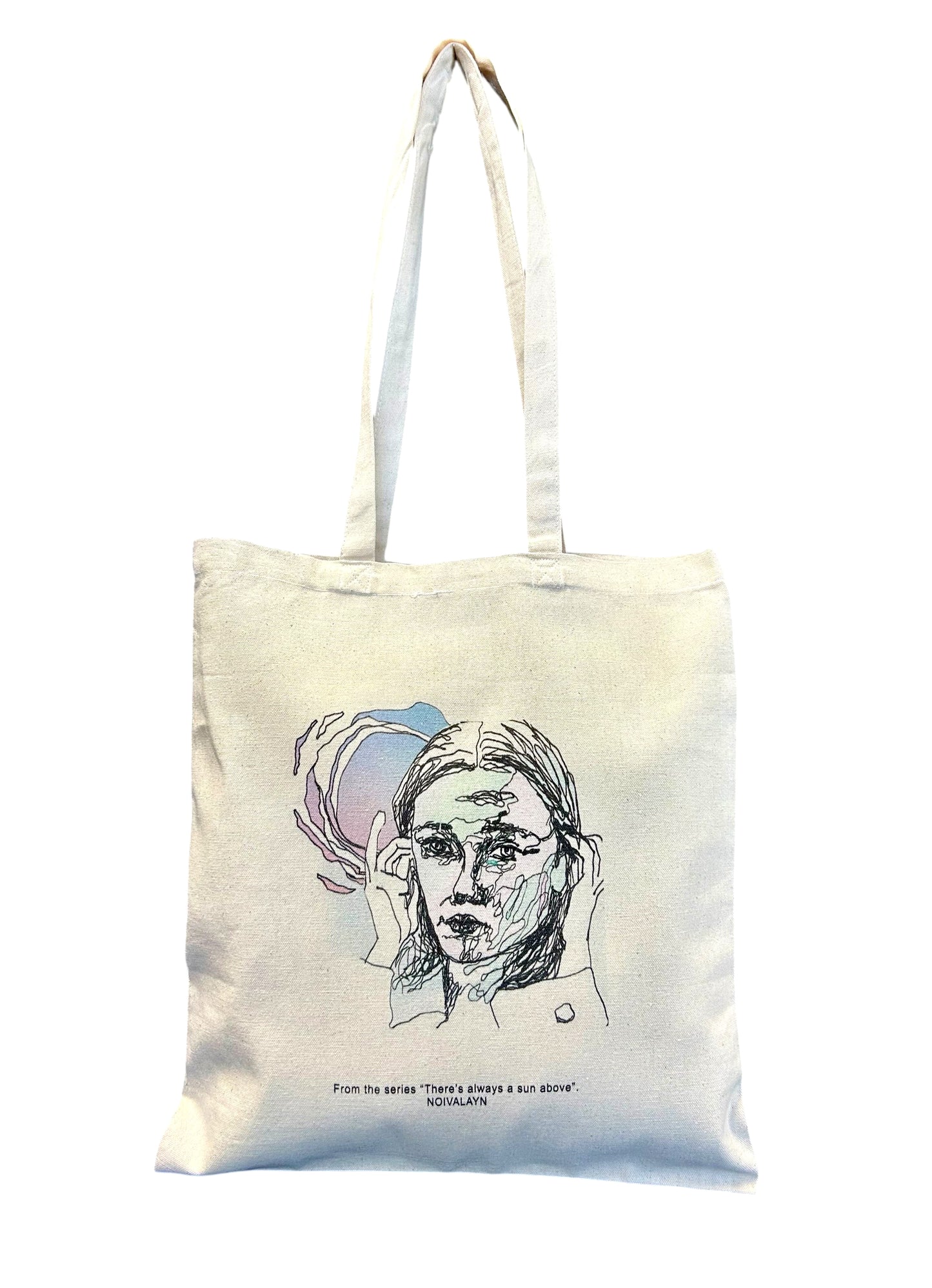 PORTRAIT OF A GIRL TOTE BAG