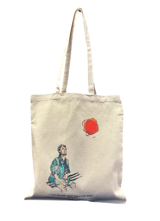 BOY UNDER THE SUN TOTE BAG