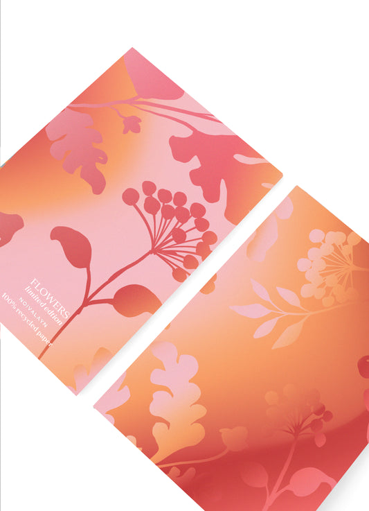FLOWERS NOTEBOOK